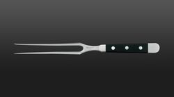 Meat knife, meat fork Alpha