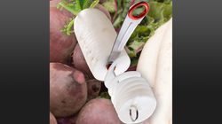 Triangle utensils, radish cutter