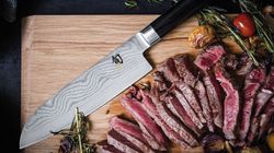 Coltelli Kai , Santoku per mancini