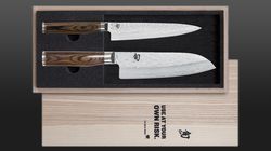 Stainless damask steel, Tim Mälzer kitchen knife set