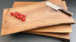 Bois de chêne/bois de noyer, Planche à hacher noyer