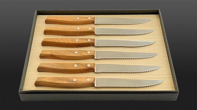 
                    Pizzamesser Set verzahnt