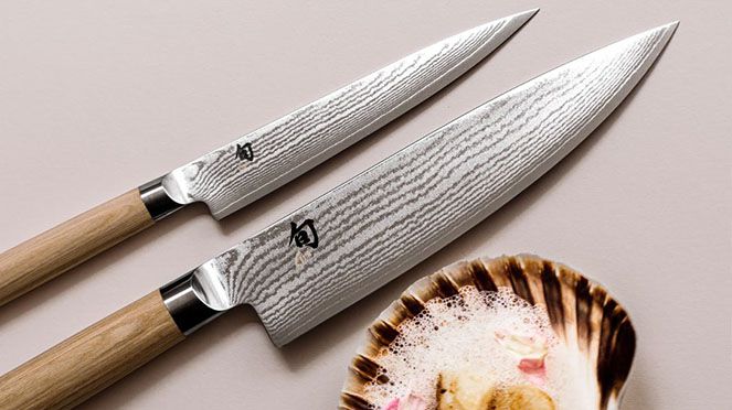 
                    Shun White Allzweckmesser mit Kochmesser