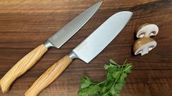 World of knives Tools, Wok Santoku