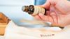 
                    The precision sharpener with care set with organic macadamia oil and a cotton cloth