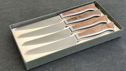 Pesce e frutti di mare, Set coltelli da bistecca dentati Caminada