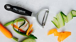 couteau à légumes/fruits, Éplucheur pro Y à lame lisse