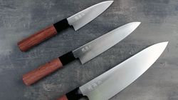 Poissons crustacés, Couteau universel Red Wood