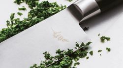 3-layer steel, Michel Bras small Santoku