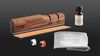 
                    The precision sharpener with care set is the perfect combination of sharpening and care