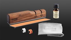 sknife swiss knife, Precision sharpener with care set