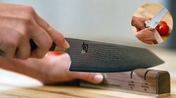 Kai knives, Kiritsuke with precision sharpener